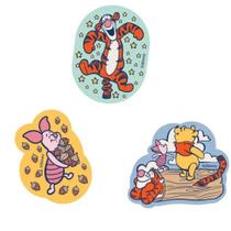 Borracha Decorada Ursinho Pooh Diferentes Formas Unidade ou Kit - Leo&Leo Borracha Decorada Ursinho Pooh Diferentes Formas Unidade ou Kit - Leo&Leo