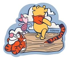 Borracha Decorada Ursinho Pooh Unidade Borracha Decorada Ursinho Pooh Unidade