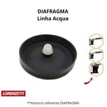Borracha Diafragma P/ Chuveiro Lorenzetti Linha Acqua Ultra Original
