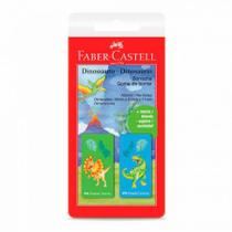 Borracha Dinossauro SM/7024DINO com 2 unidades - Faber-Castell Borracha Dinossauro SM/7024DINO com 2 unidades - Faber-Castell