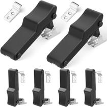 Borracha Draw Latch Mudder para refrigerador, compartimento para barco, 4 unidades
