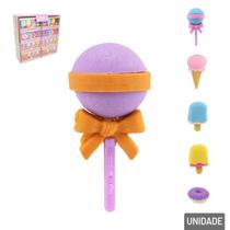 Borracha Escolar 04 Peças Formato Doces - Tudo em Caixa