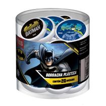 Borracha Escolar Batman Pote c/ 20 Unidades Tris