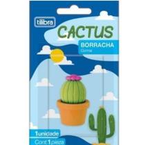 Borracha Escolar Cactus - Tilibra