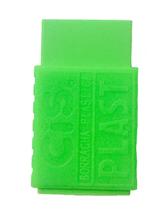 Borracha Escolar Cis Plast Fluo - Verde Fluorescente Borracha Escolar Cis Plast Fluo - Verde Fluorescente
