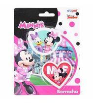 Borracha escolar com 2 peças minnie na cartela - etipel Borracha escolar com 2 peças minnie na cartela - etipel