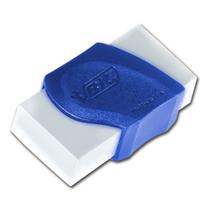Borracha Escolar Com Capa Bic Eraser Com 2 - Bic - Azul