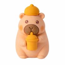 Borracha Escolar Criativa Capivara BRW - Boné Laranja Borracha Escolar Criativa Capivara BRW - Boné Laranja