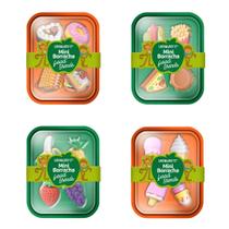 Borracha Escolar Mini Food Marmitinha