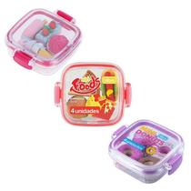 Borracha Escolar Mini Foods Candy e Donuts - Tilibra