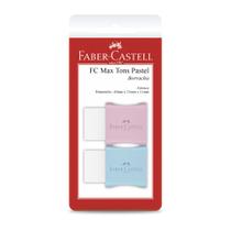 Borracha Escolar Plástica Tons Pastel 2 Und Faber Castell Borracha Escolar Plástica Tons Pastel 2 Und Faber Castell