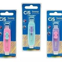Borracha Escolar Retratil Sweep C/vassourinha - Cis