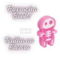 Borracha Esqueleto Boo! Brilha no Escuro Halloween - Tris
