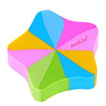 Borracha Estrela Colorida Rainbow - Molin Borracha Estrela Colorida Rainbow - Molin