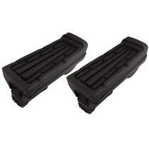 Borracha Estribo Ybr Factor 125 2003 á 2016 Furo Grande Par