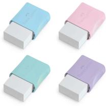 Borracha Faber Castell Tons Pastel Kit Com 4 Unidades