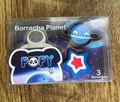 BORRACHA FANTASIA PLANET FOFY - Formato Planeta, Astronauta e Estrela BORRACHA FANTASIA PLANET FOFY - Formato Planeta, Astronauta e Estrela