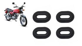 Borracha Fixação Tampa Lateral Honda Cg/ml/turuna 99 4peças