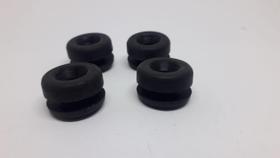 Borracha Fixação Tampa Lateral Yamaha - 4 Peças