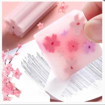 Borracha Flor de Cerejeira Sakura Rosa 1 Unidade