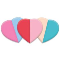 Borracha FoFa Coração Twister 2 Cores - Tilibra