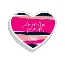 Borracha FoFa Love Pink Coração/Círculo - Tilibra Borracha FoFa Love Pink Coração/Círculo - Tilibra