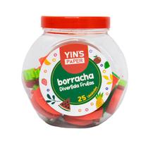 Borracha Fruta com 25 Unidades