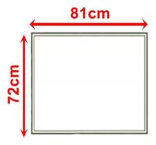 Borracha Gaxeta Freezer Dm86v Dm86x Dm84x 72x81cm Electrolux