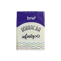 Borracha Grande Colorida Infinity Brw Roxo Borracha Grande Colorida Infinity Brw Roxo
