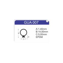 Borracha gua-007 vedacao guarnicao janela maxim-ar - 10 mts