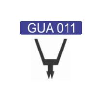 Borracha gua-011 vedacao janela e porta aluminio linha 25 e 30 - rolo 50mts bv