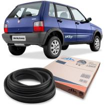 Borracha Guarnição Porta Mala New Kar C/ Aba P/ Uno Quadrado