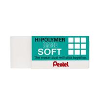 Borracha hi-polymer eraser soft pentel