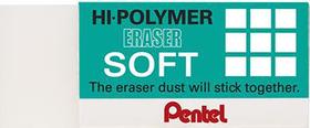 Borracha Hi-Polymer Soft Grande Com 36 - Pentel