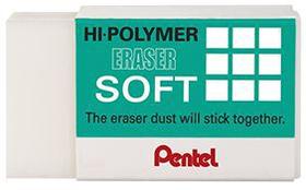 Borracha Hi-Polymer Soft Pequena Com 48 - Pentel
