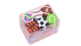 Borracha Infantil Divertida em Kit com 6 Unidades