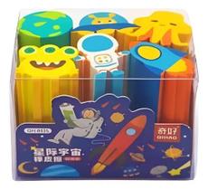 Borracha Infantil Divertida em Kit com 6 Unidades