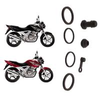 Borracha Kit Reparo Pinça Freio 2 Pistões Cbx 250 Twister