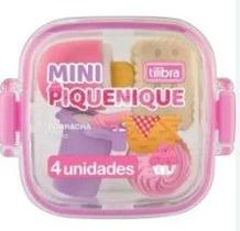 Borracha lanch piqueniq pote com 04 tilibra