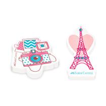 Borracha Lets Go com 2 unidades - Faber Castell