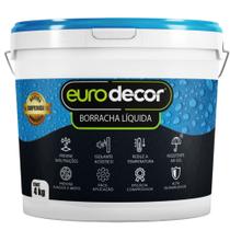 Borracha Líquida com 4 Kilos Branca - 03.01.01.1001 - EURODECOR