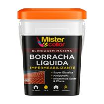 Borracha líquida Emborrachada 18kg Paredes Lajes Telhados