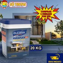 Borracha Líquida Impermeabilizante Eucatex 20kg, Tinta Emborrachada Interna e Externa