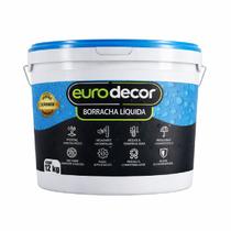 Borracha Líquida Impermeabilizante Eurodecor Premium Flexível Antimofo Alta Durabilidade 12KG Cinza Titanium Borracha Líquida Impermeabilizante Eurodecor Premium Flexível Antimofo Alta Durabilidade 12KG Cinza Titanium
