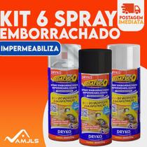 Borracha Liquida Impermeabilizante Spray 400 ml Dryko Borracha Liquida Impermeabilizante Spray 400 ml Dryko