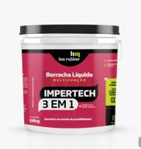 Borracha Líquida Impertech 3 em 1 14kg Hm Rubber Tinta