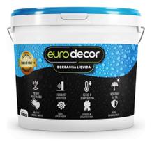 Borracha Líquida Manta Impermeável Premium EuroDecor 12KG Tinta Emborrachada Flexível
