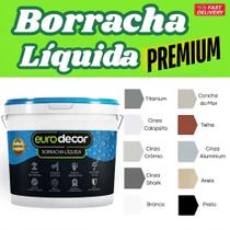 Borracha Líquida Premium Impermeabilizante Para Telhados E Coberturas Eurodecor