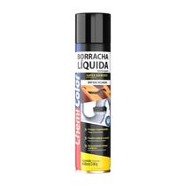 BORRACHA LIQUIDA SPRAY PRETO 400ml 240g CHEMICOLOR
