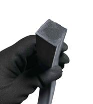 Borracha Macio Perfil Esponjoso Vedação 20x20mm - 10 Metros